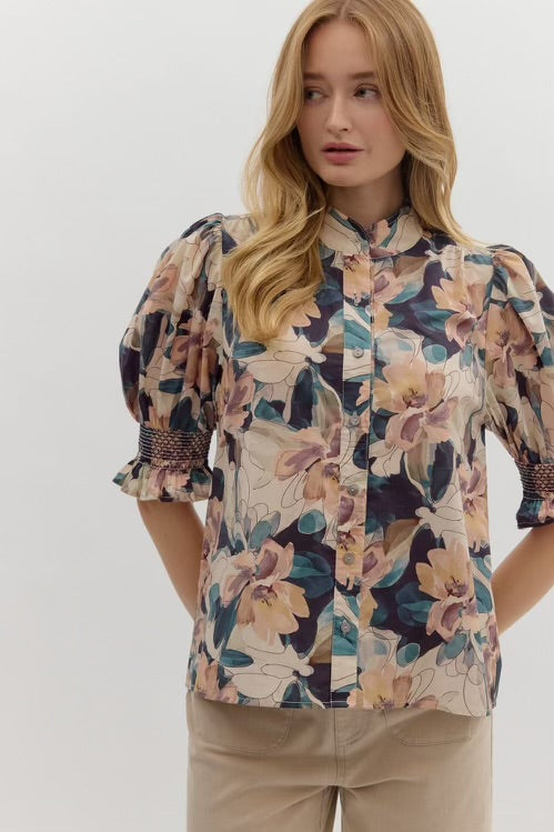 Flowers For Days Top