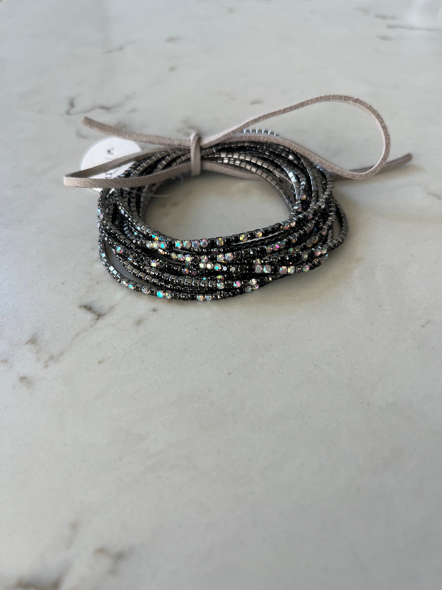 Color Me Lucky Bracelet Black/Silver