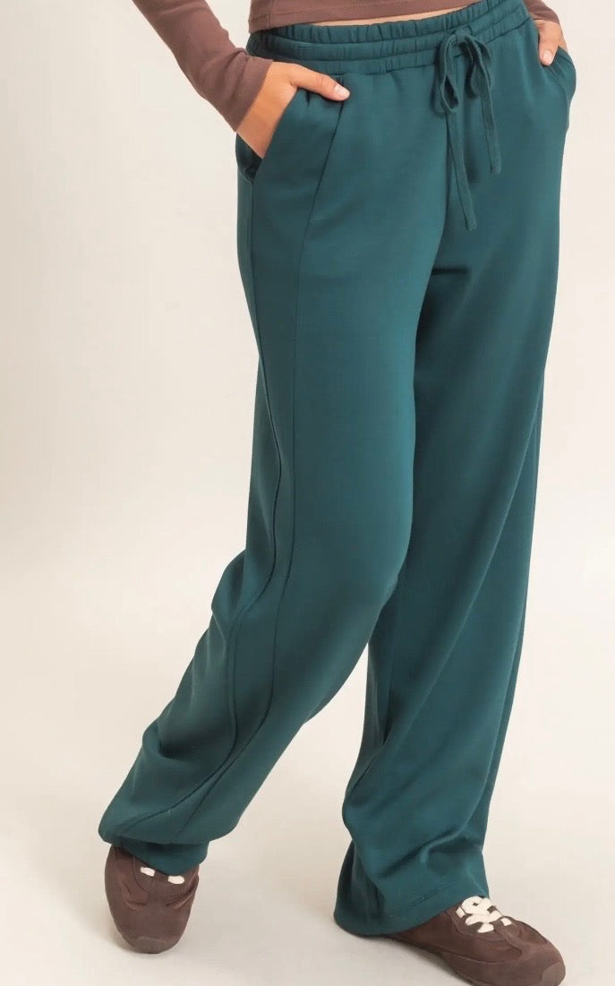 In Style Pant Set Forest Green