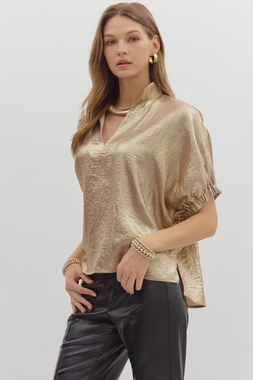 Gold Rush Top