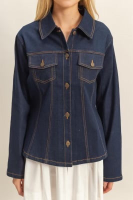 Take Me Home Denim Top