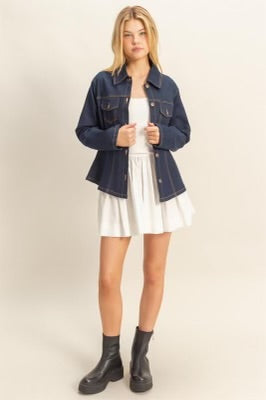 Take Me Home Denim Top