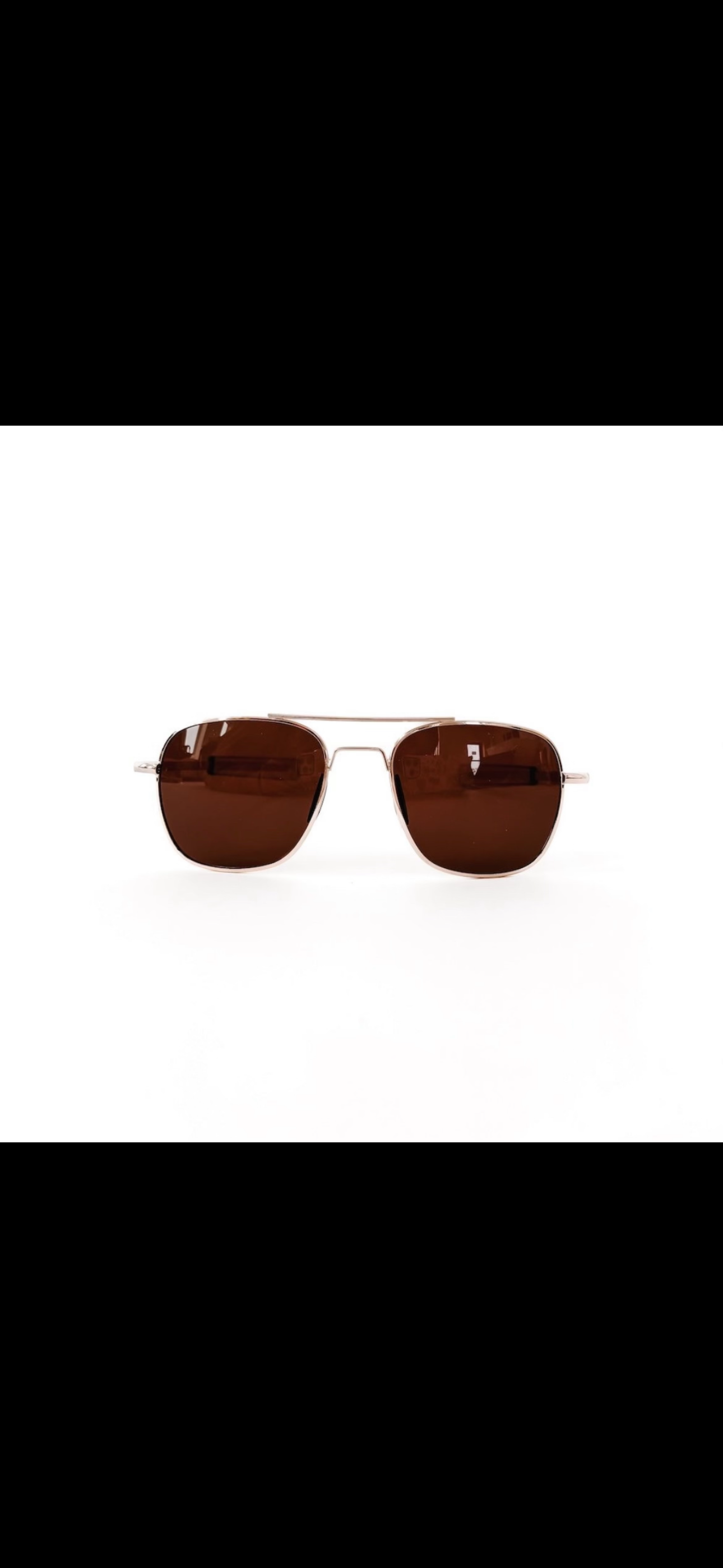 Pretty Simple Aviator Sunglasses Gold