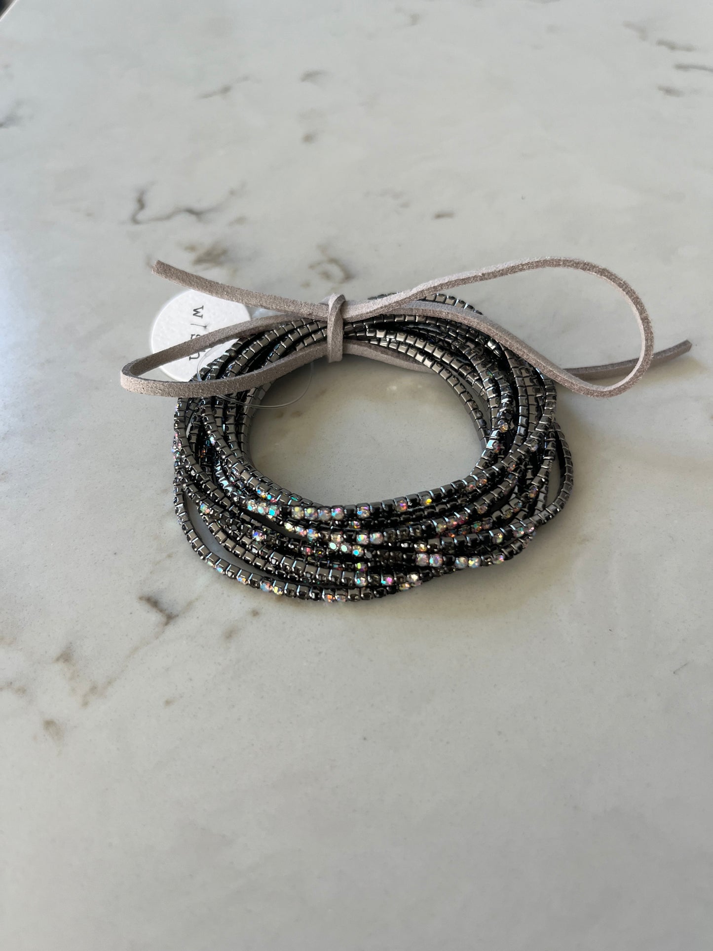 Color Me Lucky Bracelets White/Silver