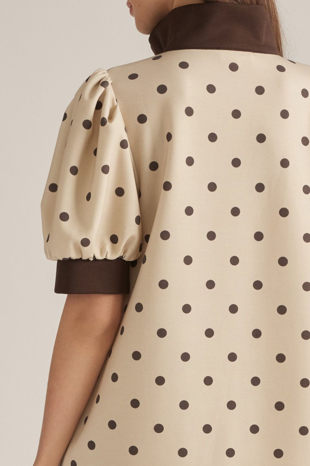 Cocoa Dot Dress