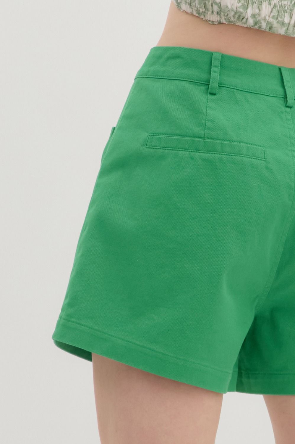 Go For The Green Shorts Green