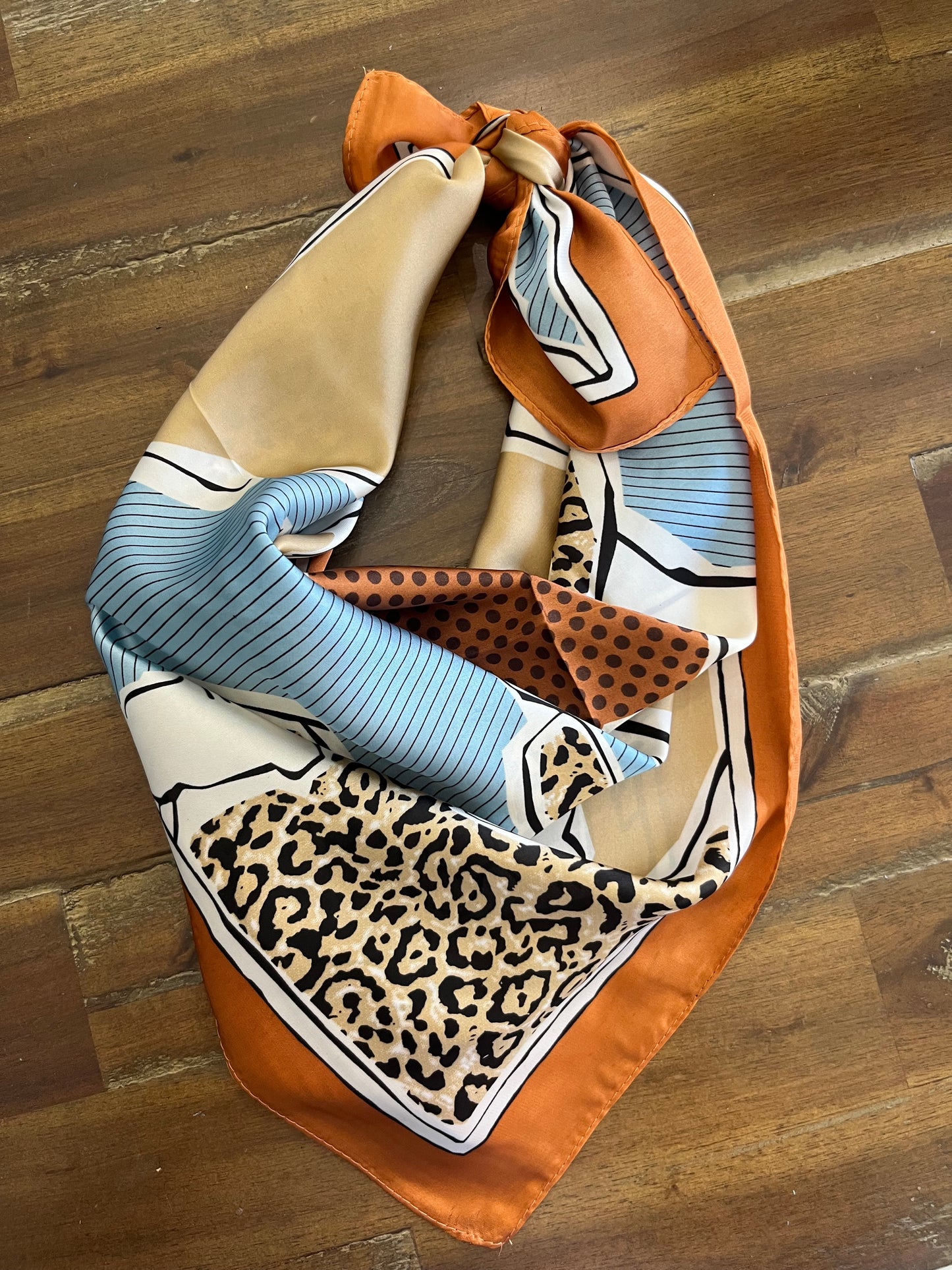 Save The Day Scarf Rust