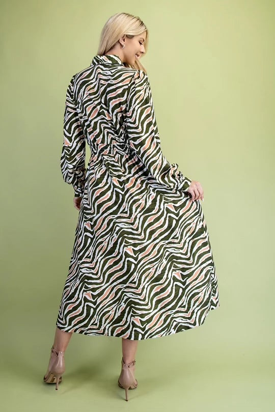 Living On The Wild Side Maxi Dress
