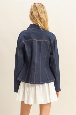 Take Me Home Denim Top