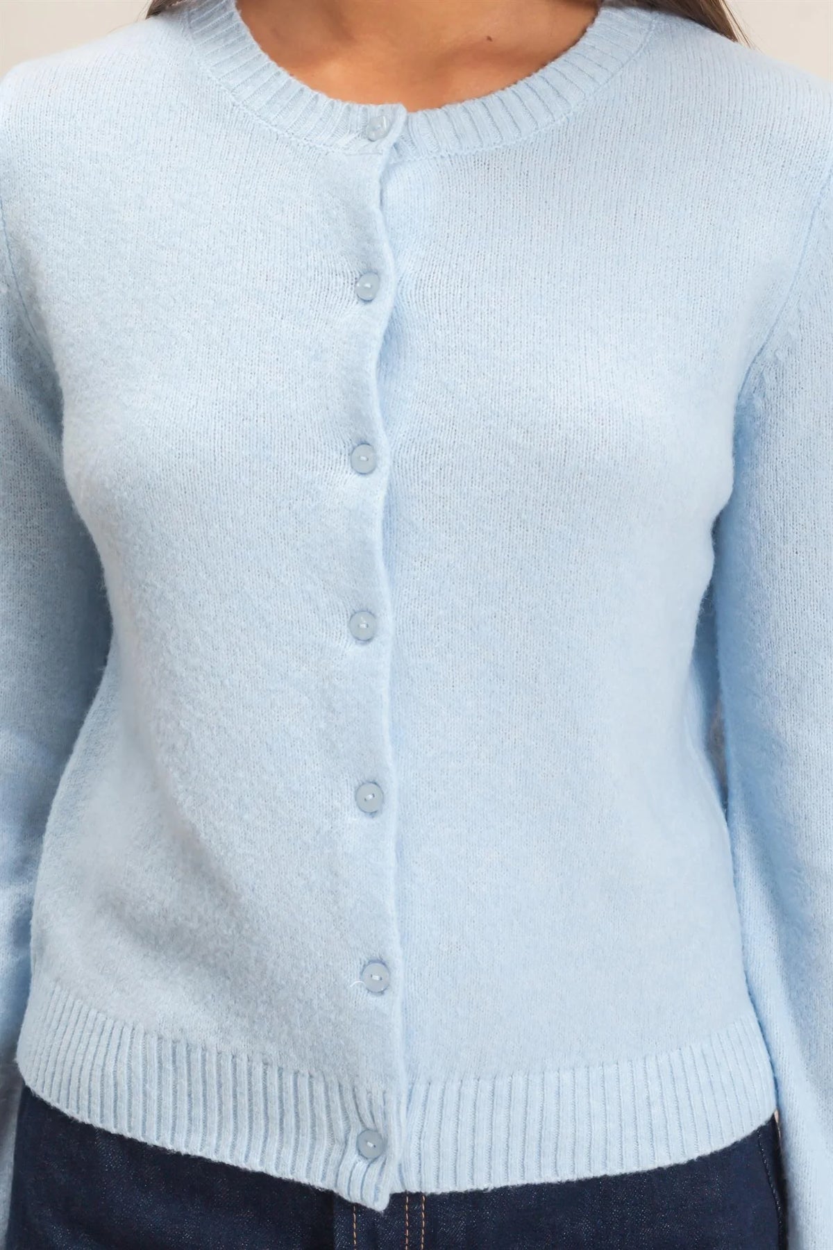 Out And About Cardigan Sky Blue