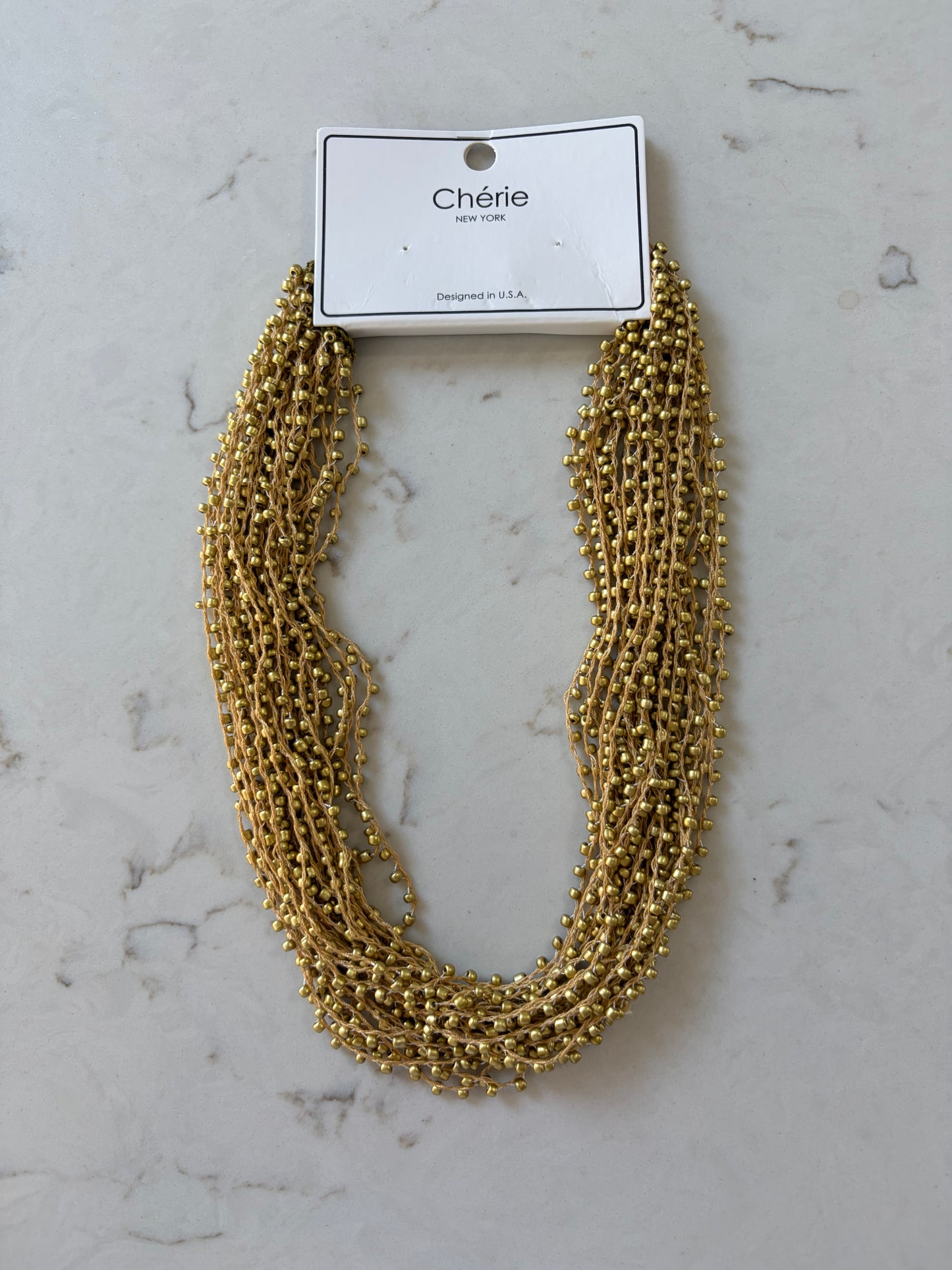 Made You Look Crochet Necklace