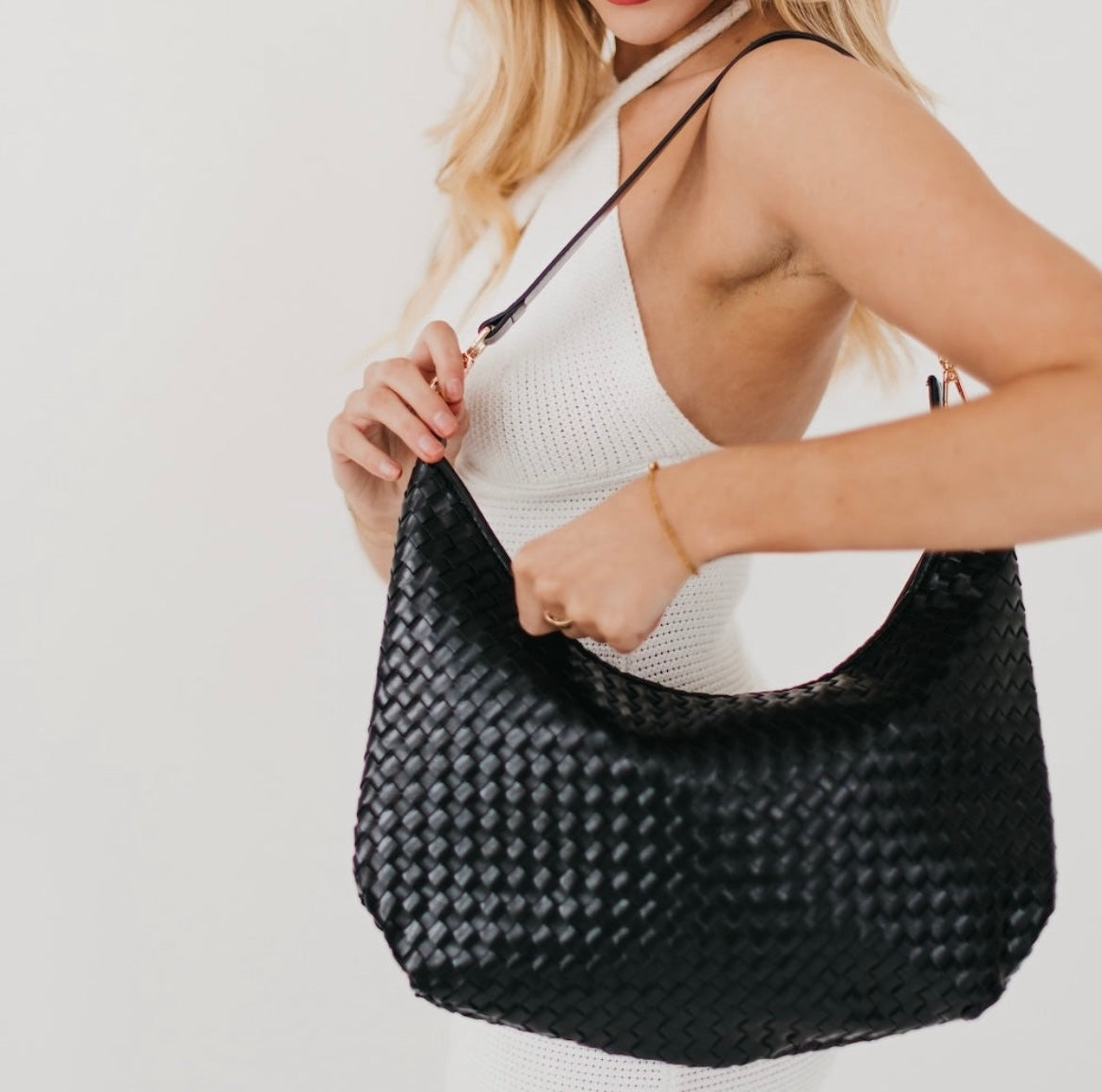 Pretty Simple Shoulder Bag Black