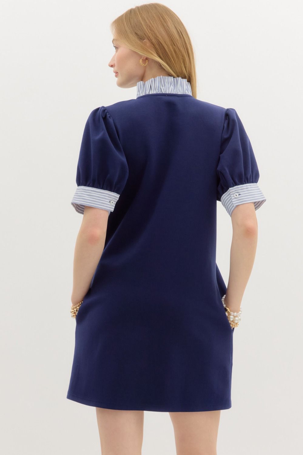Always On The Go Dress Navy