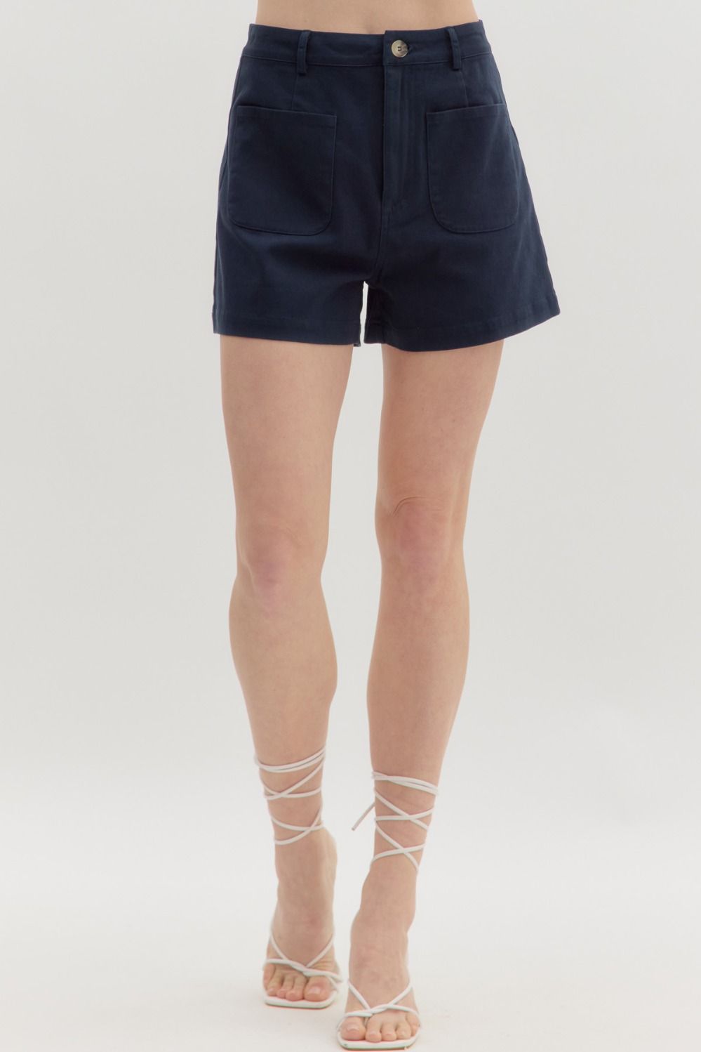Go For The Green Shorts Navy