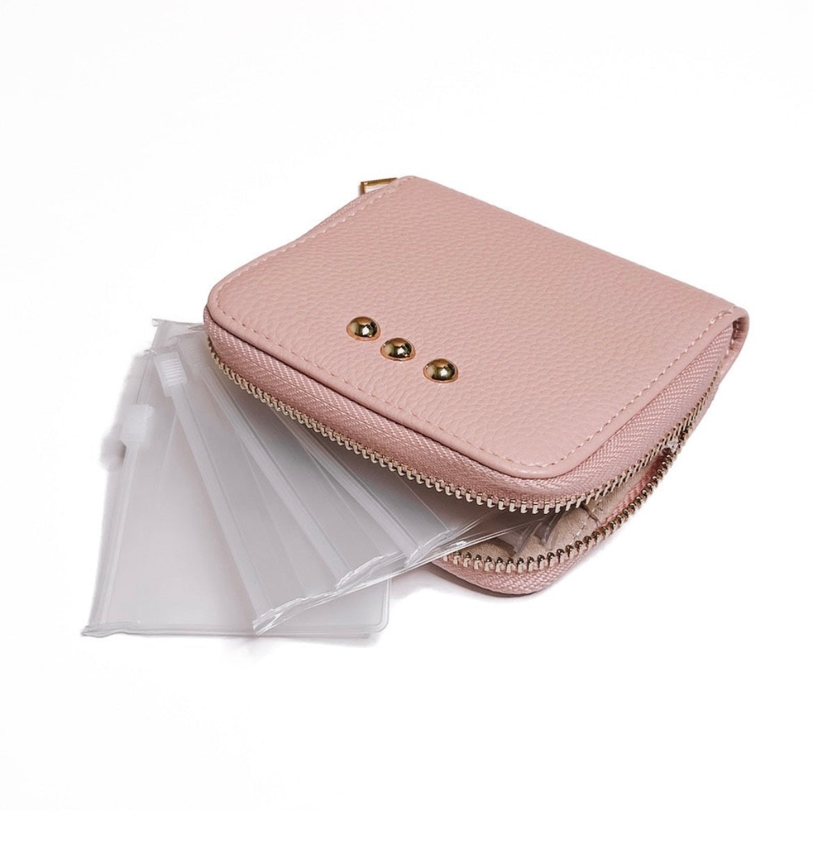 Pretty Simple Jewelry Pouch Pink