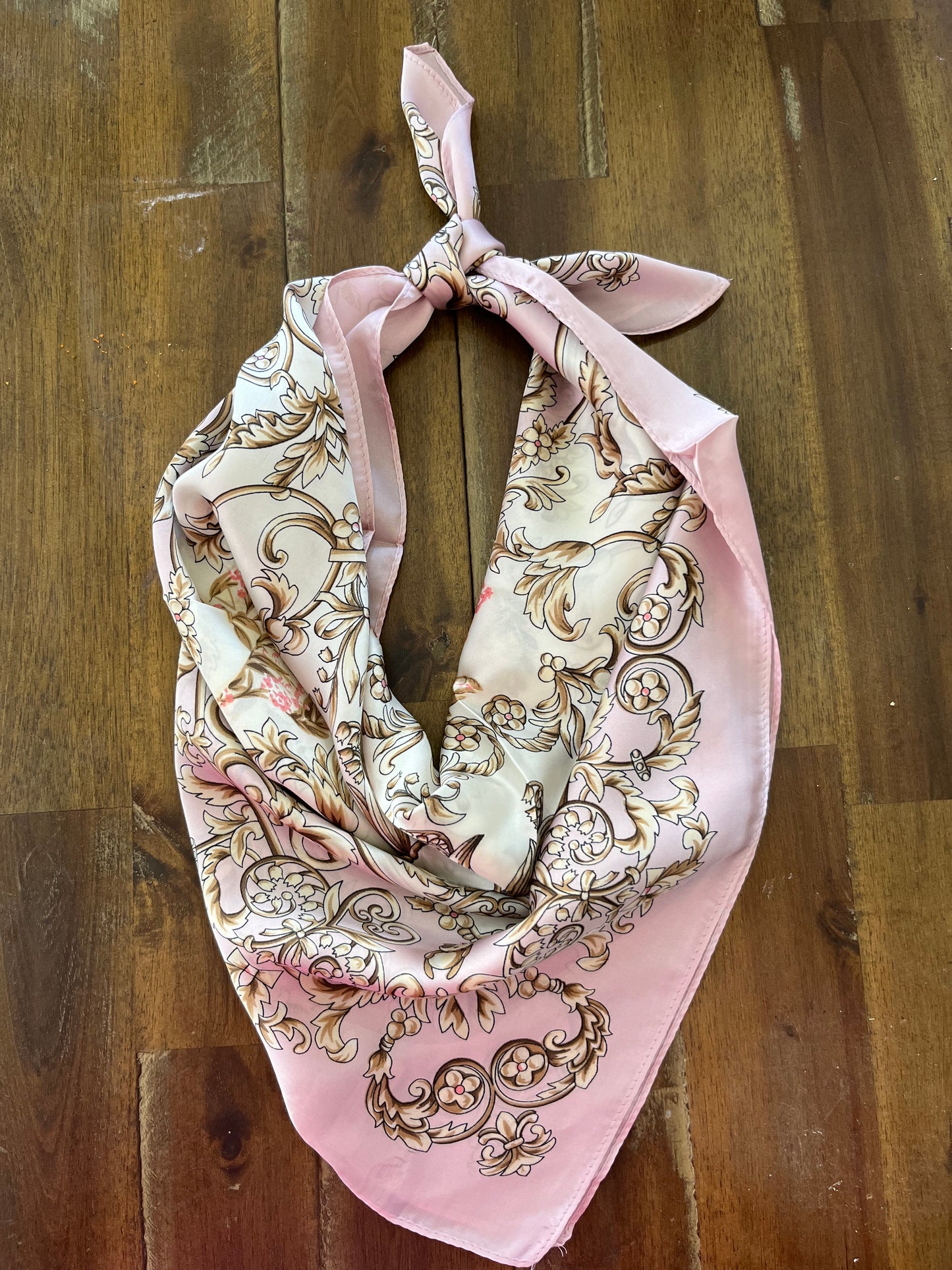 Save The Day Scarf Pink Print
