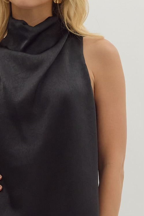 Cognac Crush Top Black