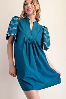 Teal Me Anything Dress