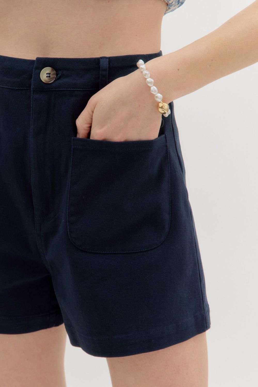 Go For The Green Shorts Navy