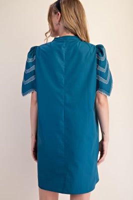 Teal Me Anything Dress