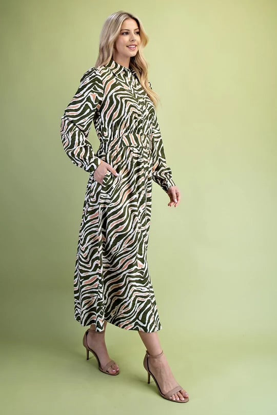 Living On The Wild Side Maxi Dress