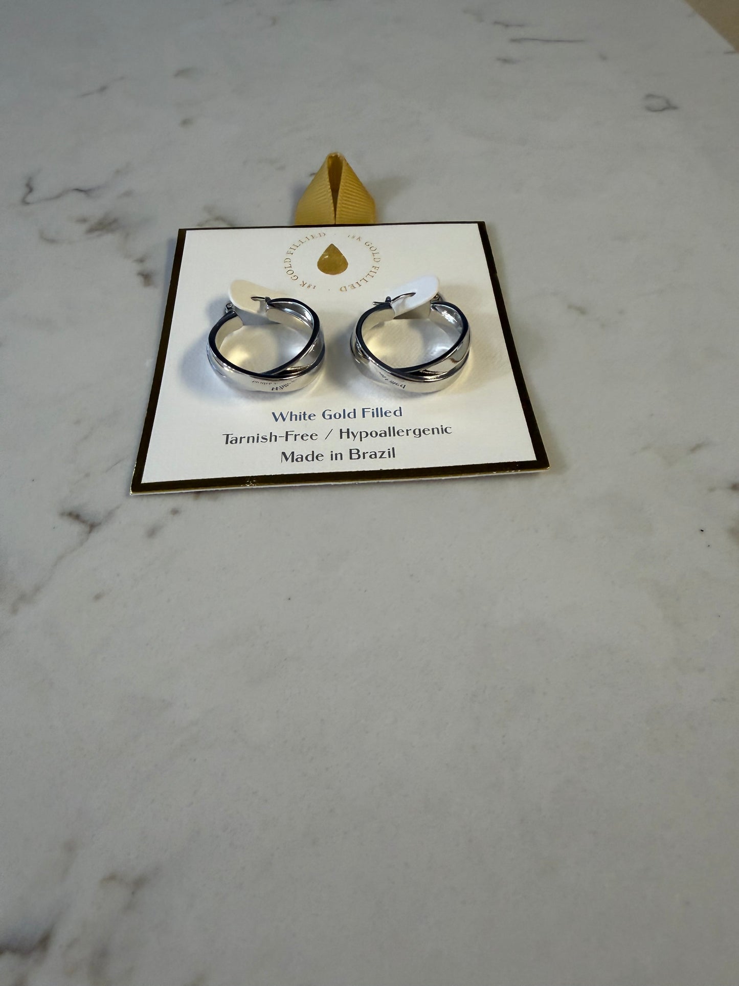 Wrapped Up Earrings Silver