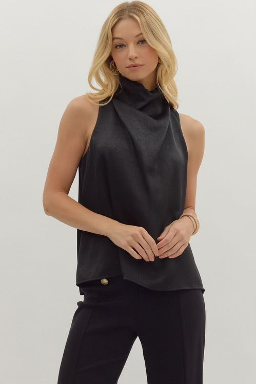 Cognac Crush Top Black