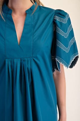Teal Me Anything Dress