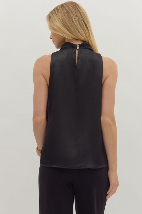 Cognac Crush Top Black