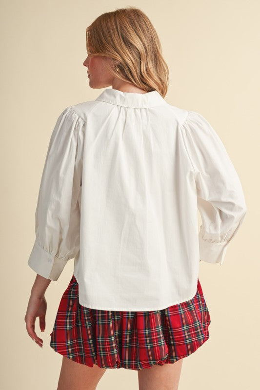 The Darling Button Up Top