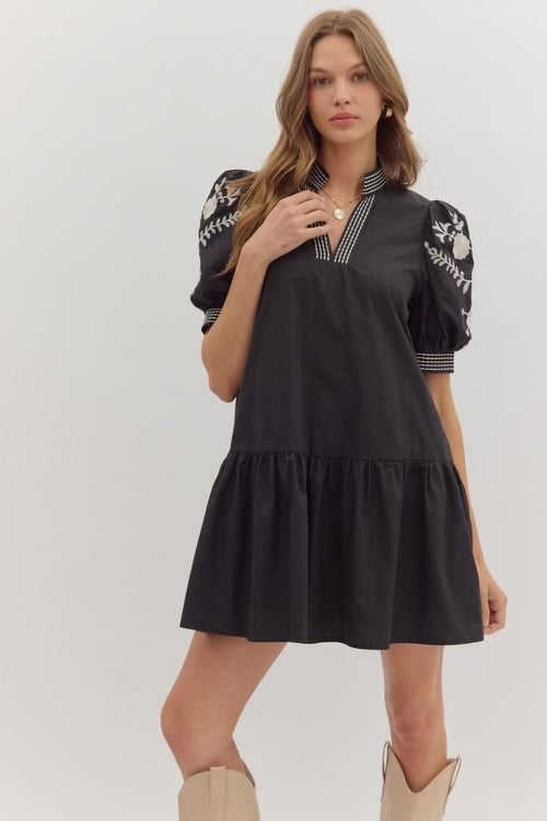 Fort Worth On My Mind Dress Black