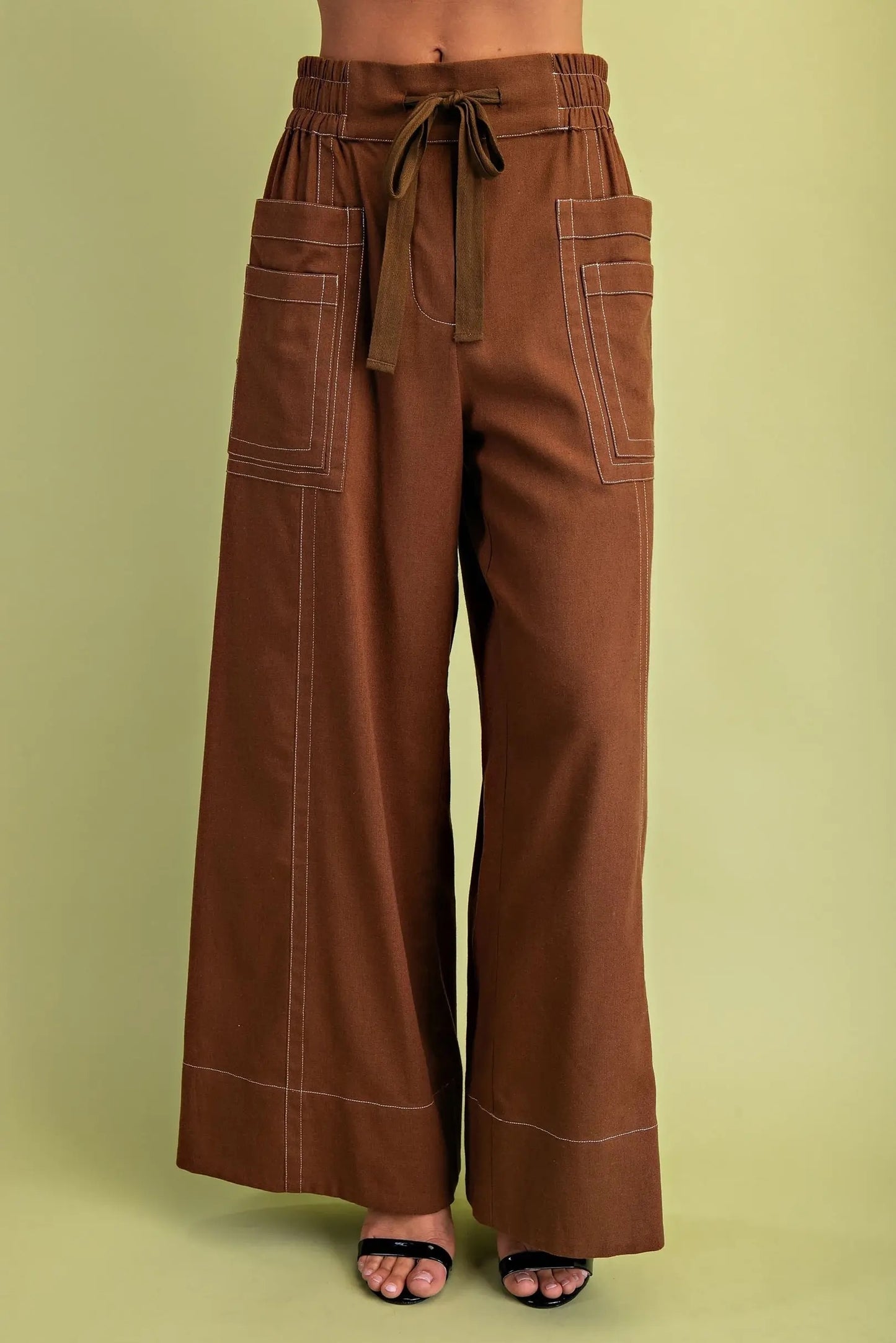 Let The Good Times Roll Pants Chestnut