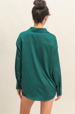 Winter Wonderland Top Green
