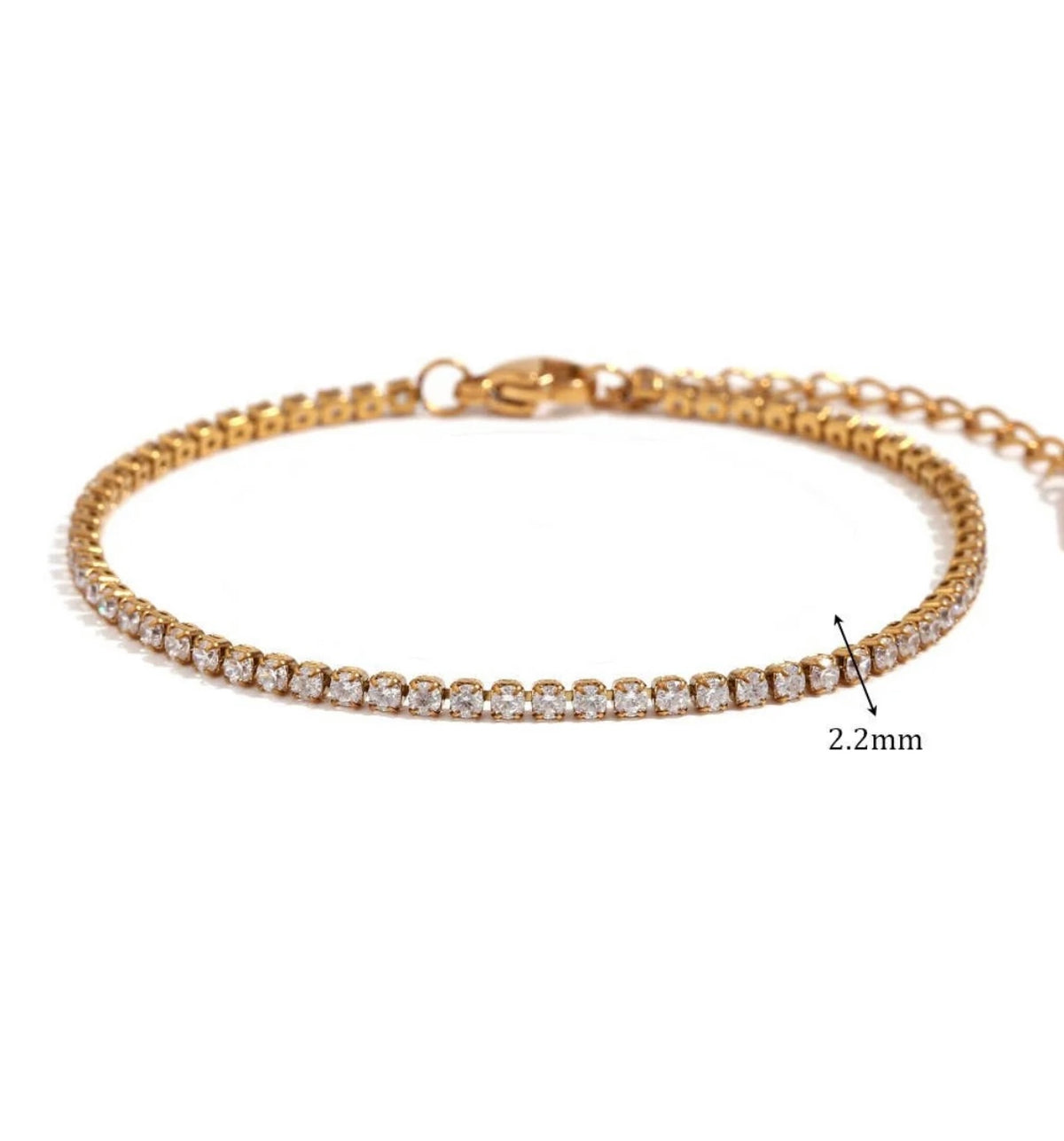 Savvy Bling Tennis Bracelet