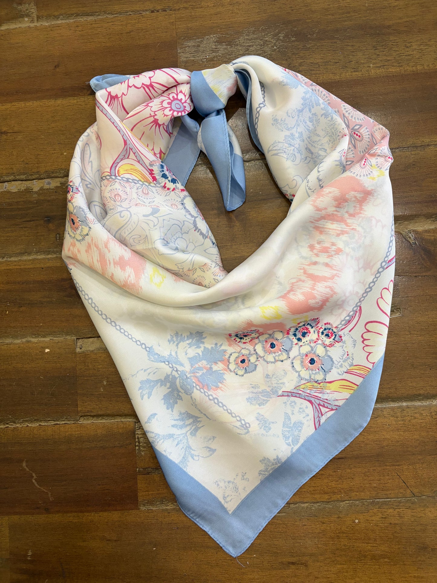Save The Day Scarf Light Blue