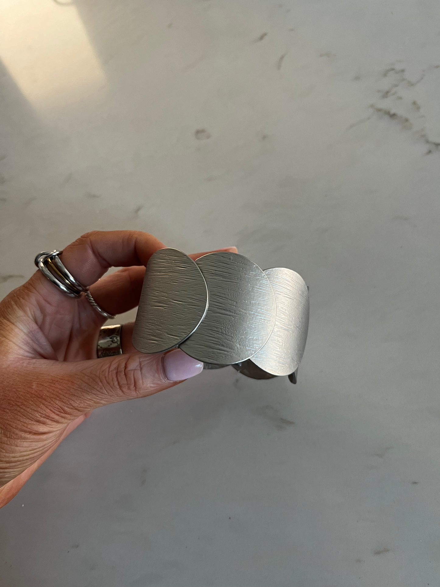 Round We Go Bracelet Silver