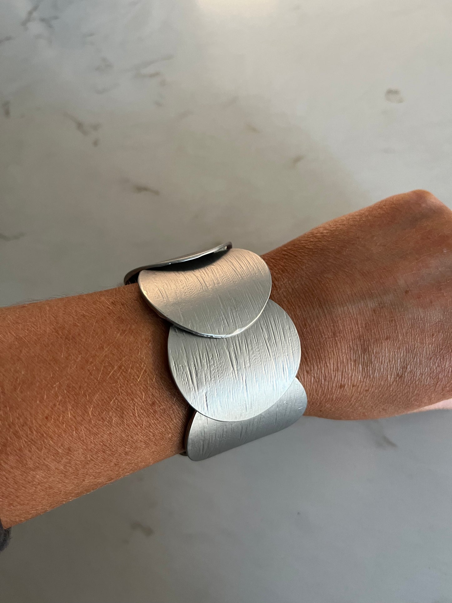 Round We Go Bracelet Silver