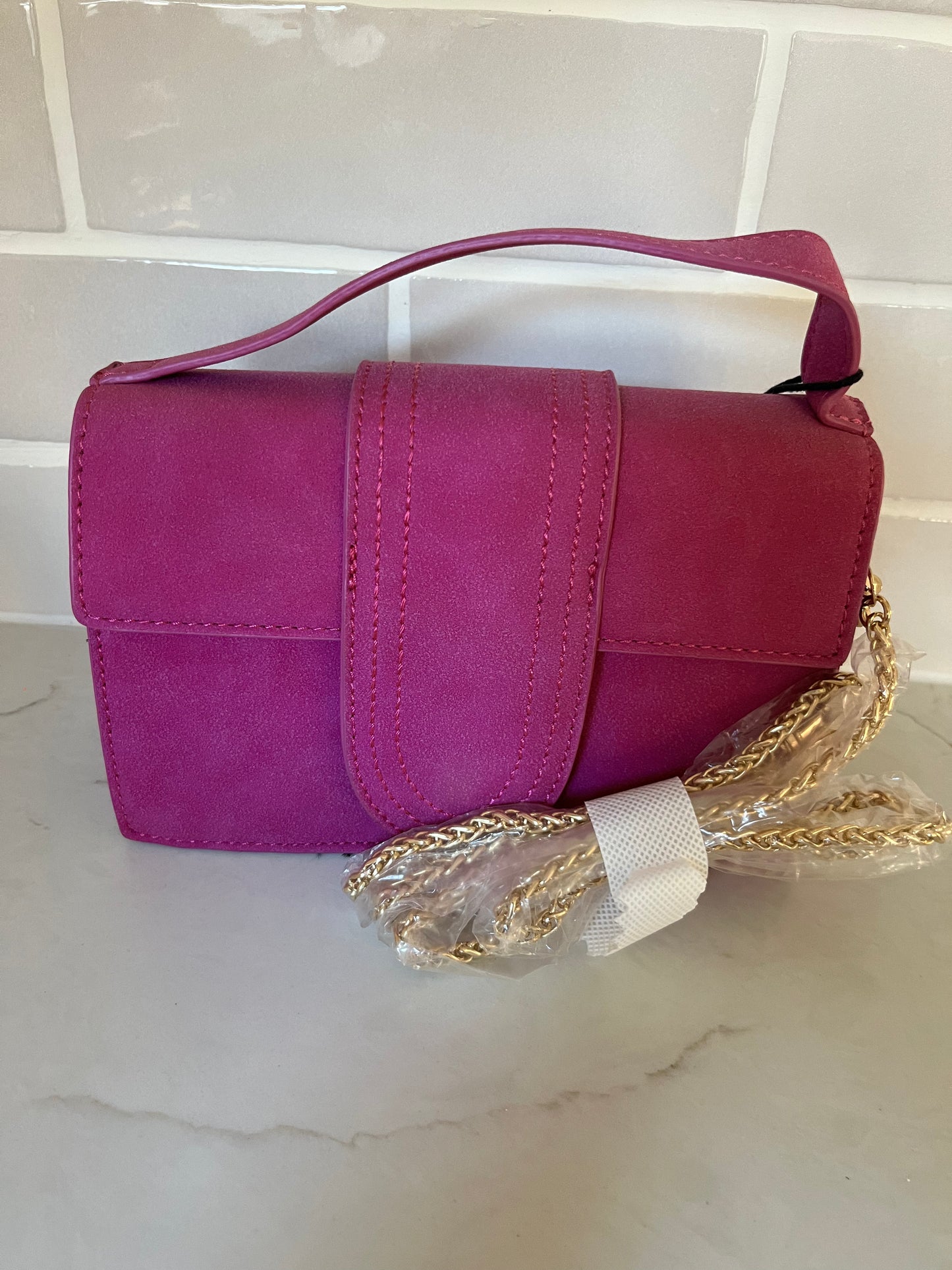 Just A Girl And Her Bag Pink