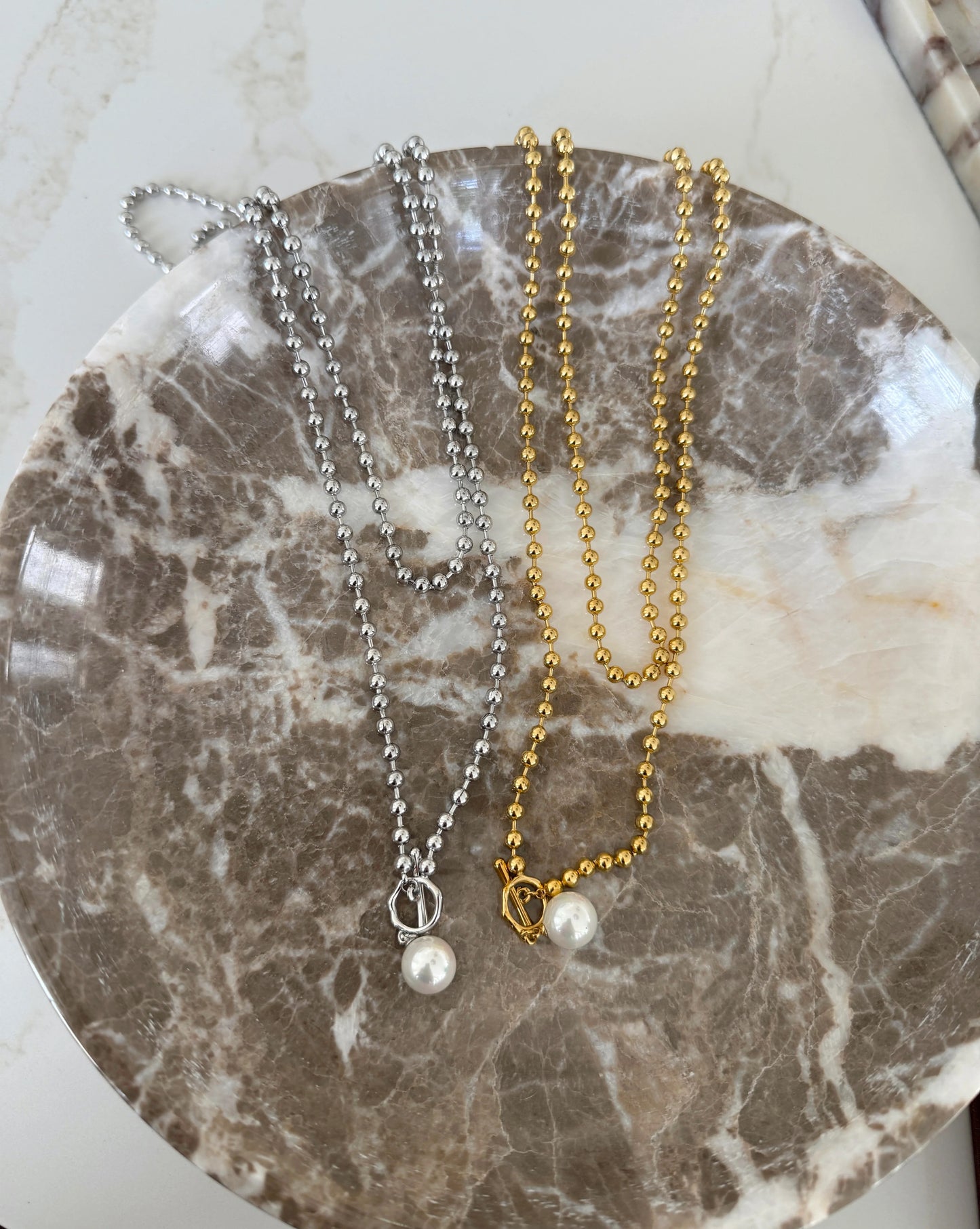 Chansuttpearls Necklace w/ Drop Pearl