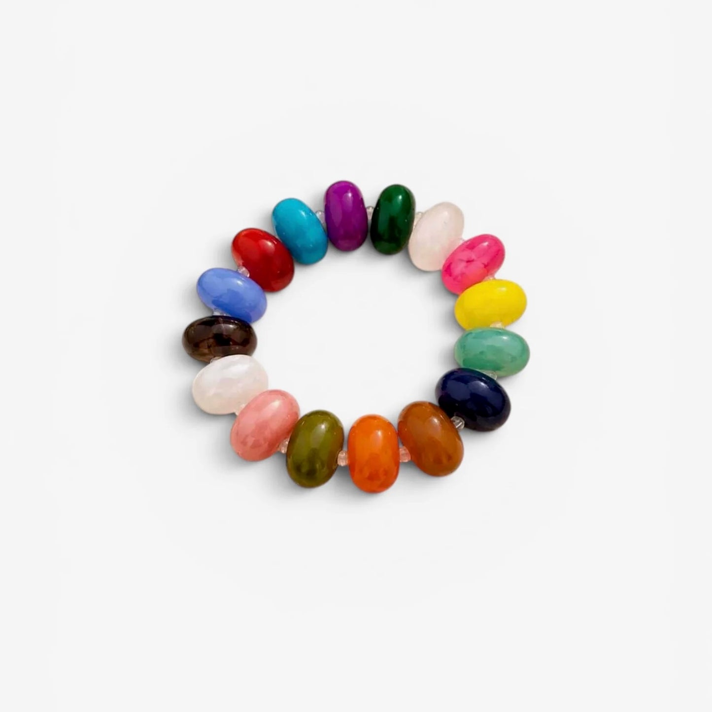 Color Me Happy Bead Bracelet Multicolor