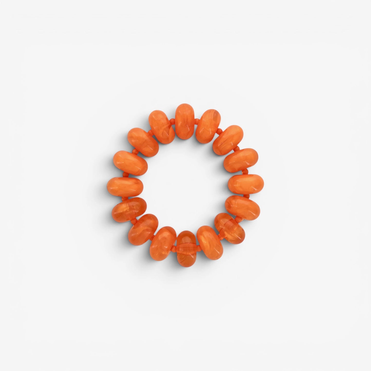 Color Me Happy Bead Bracelet Orange