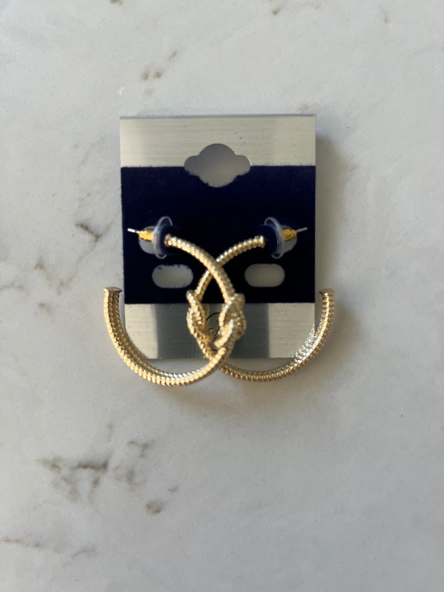 Knot The Only One Earrings Gold