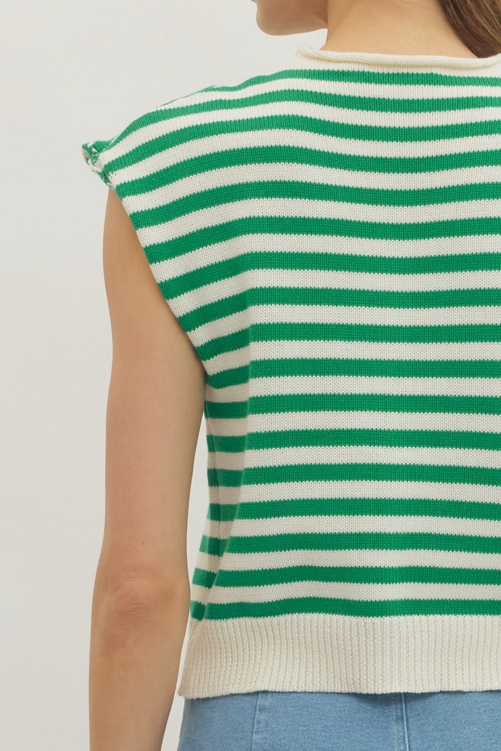 Palm Grove Sweater Top