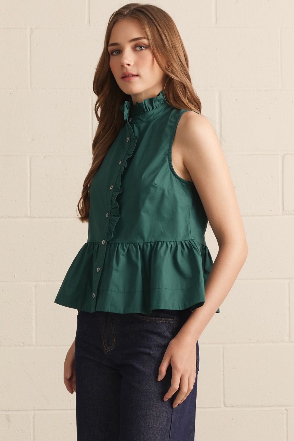 Risk It All Top Hunter Green