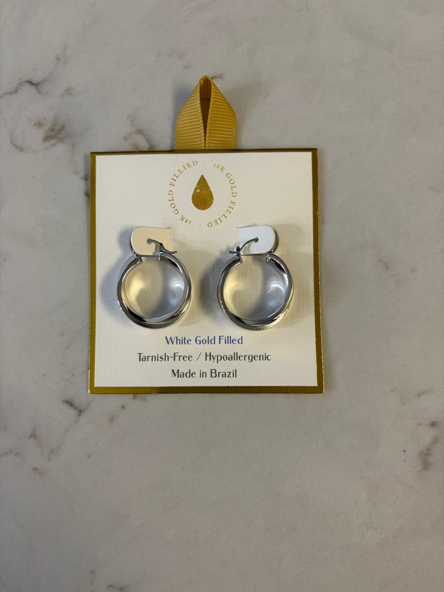 Wrapped Up Earrings Silver