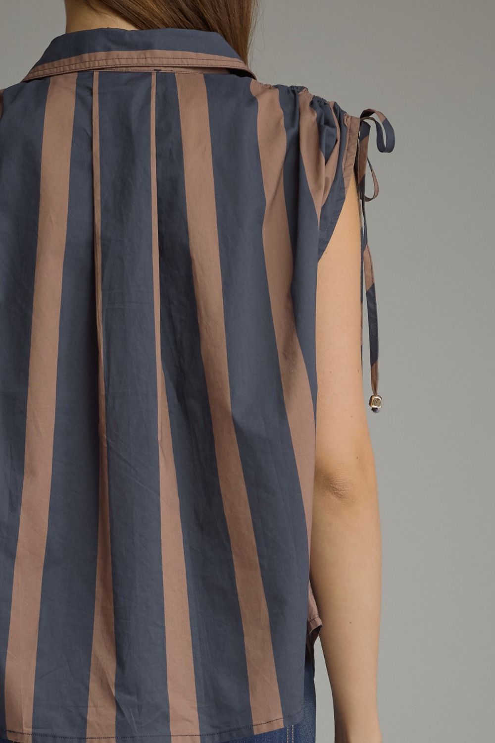 Over It Top Navy/Brown
