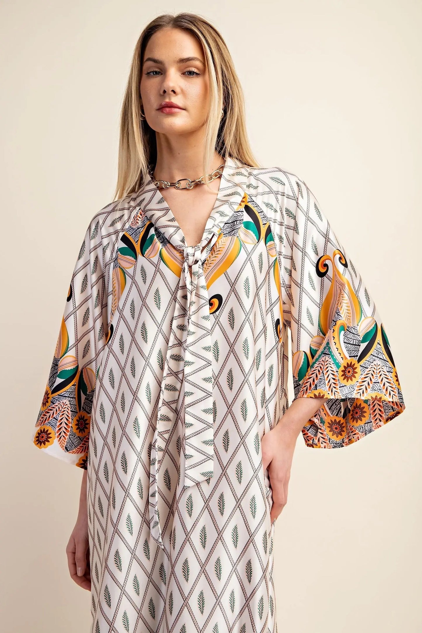 Fading Into Paradise Dress Ivory