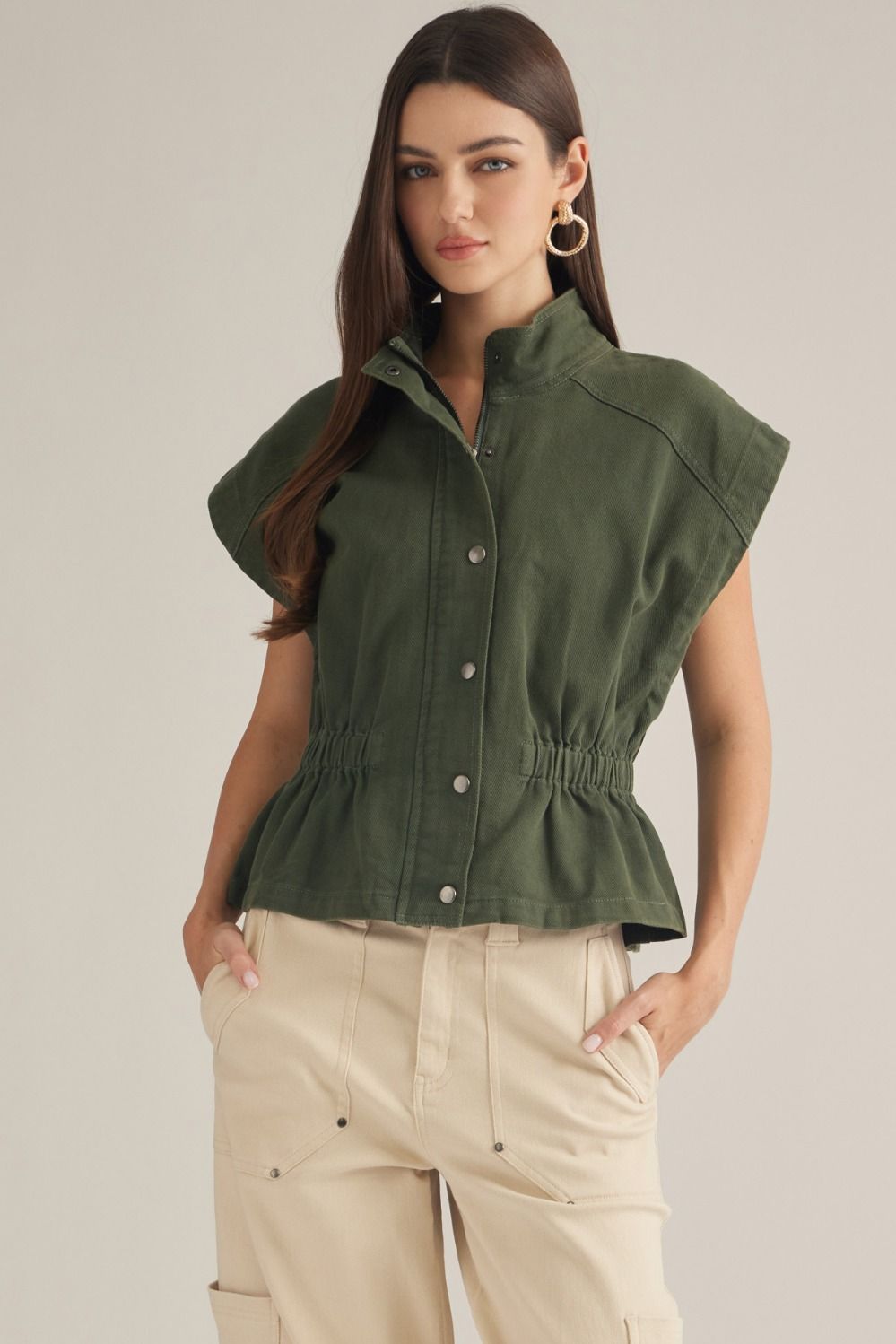Olive You A lot Top/Jacket