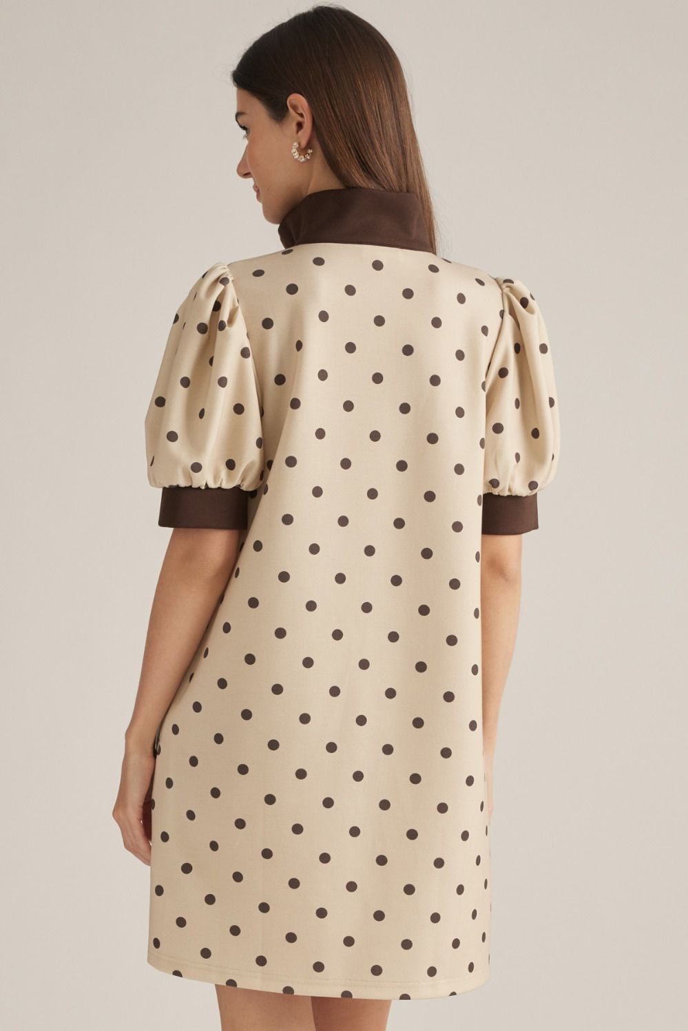 Cocoa Dot Dress