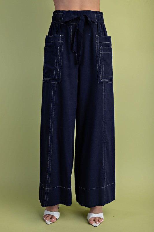 Let The Good Times Roll Pants Navy